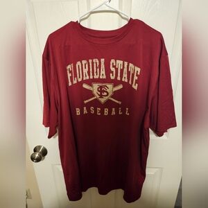 Florida State Baseball Maroon 4XL T-Shirt